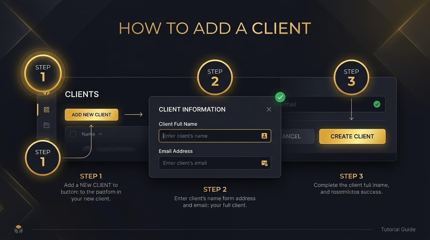 Add Your First Client